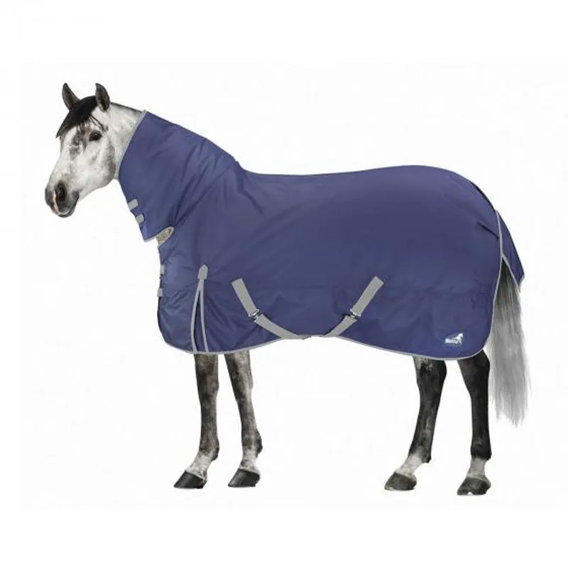 Masta Basic 200g Fixed Neck Turnout Rug - Navy Blue 